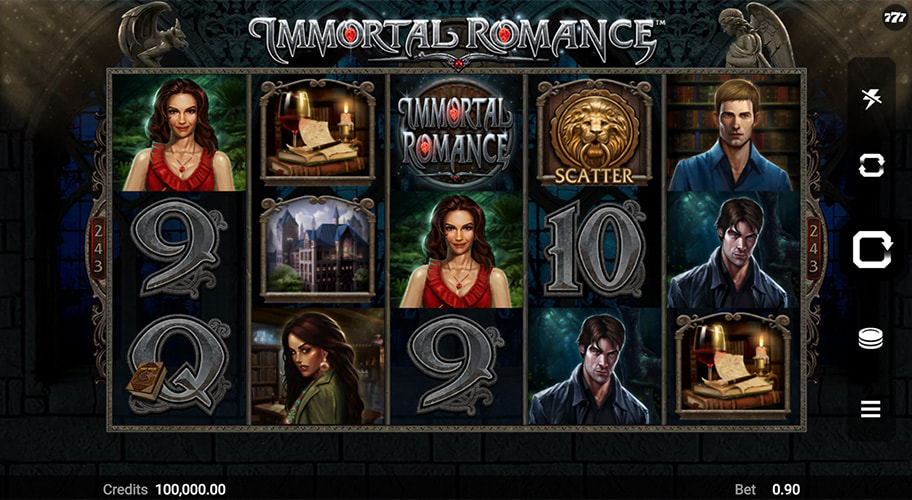 Chơi máy đánh bạc online Immortal Romance miễn phí