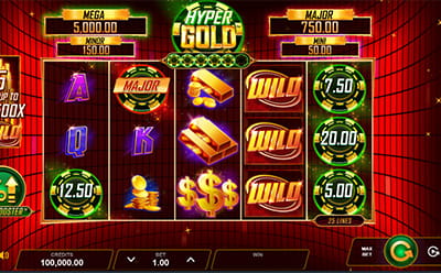 Trò Chơi Máy Đánh Bạc Hyper Gold Của Sòng Bạc Trực Tuyến JackpotCity Ở Việt Nam