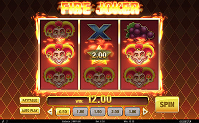 Biểu Tượng Wild Trong Máy Đánh Bạc Fire Joker