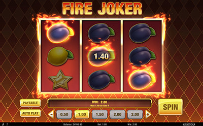 Máy Đánh Bạc Fire Joker Trên Di Động