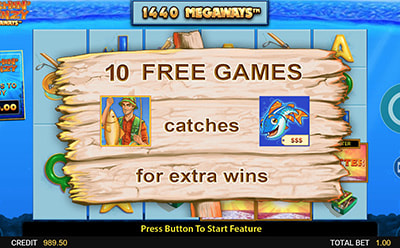 Vòng Quay Miễn Phí Trong Máy Đánh Bạc Fishin’ Frenzy Megaways