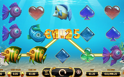 Vòng Chơi Thưởng Trong Máy Đánh Bạc Golden Fish Tank