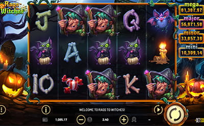 Trò Chơi Máy Đánh Bạc Rags to Witches Của Sòng Bạc Trực Tuyến 22Bet Ở Việt Nam